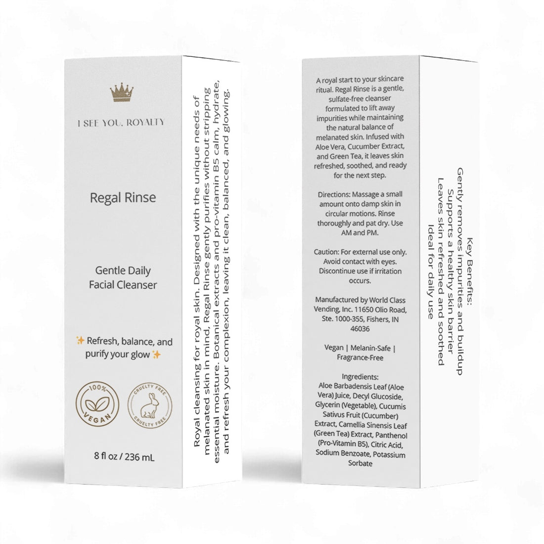 Regal Rinse - Facial Cleanser